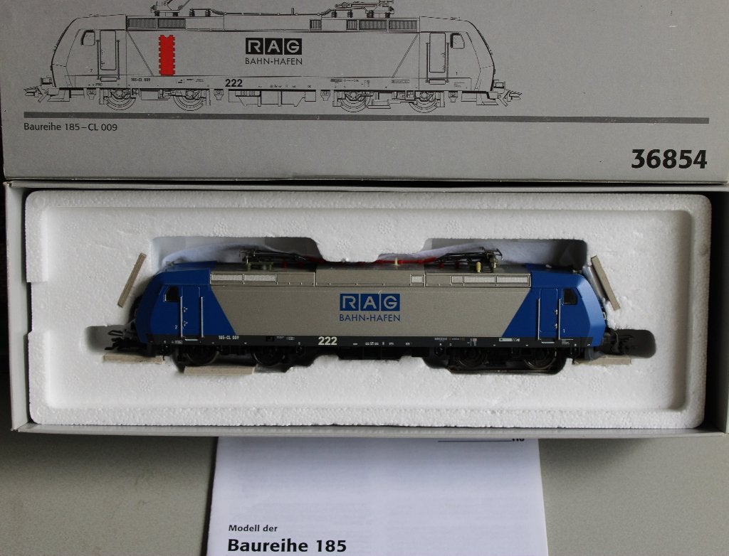 Marklin 36854  E locomotief Br.185  RAG, Wisselstroom, Locomotief, Ophalen of Verzenden, Zo goed als nieuw