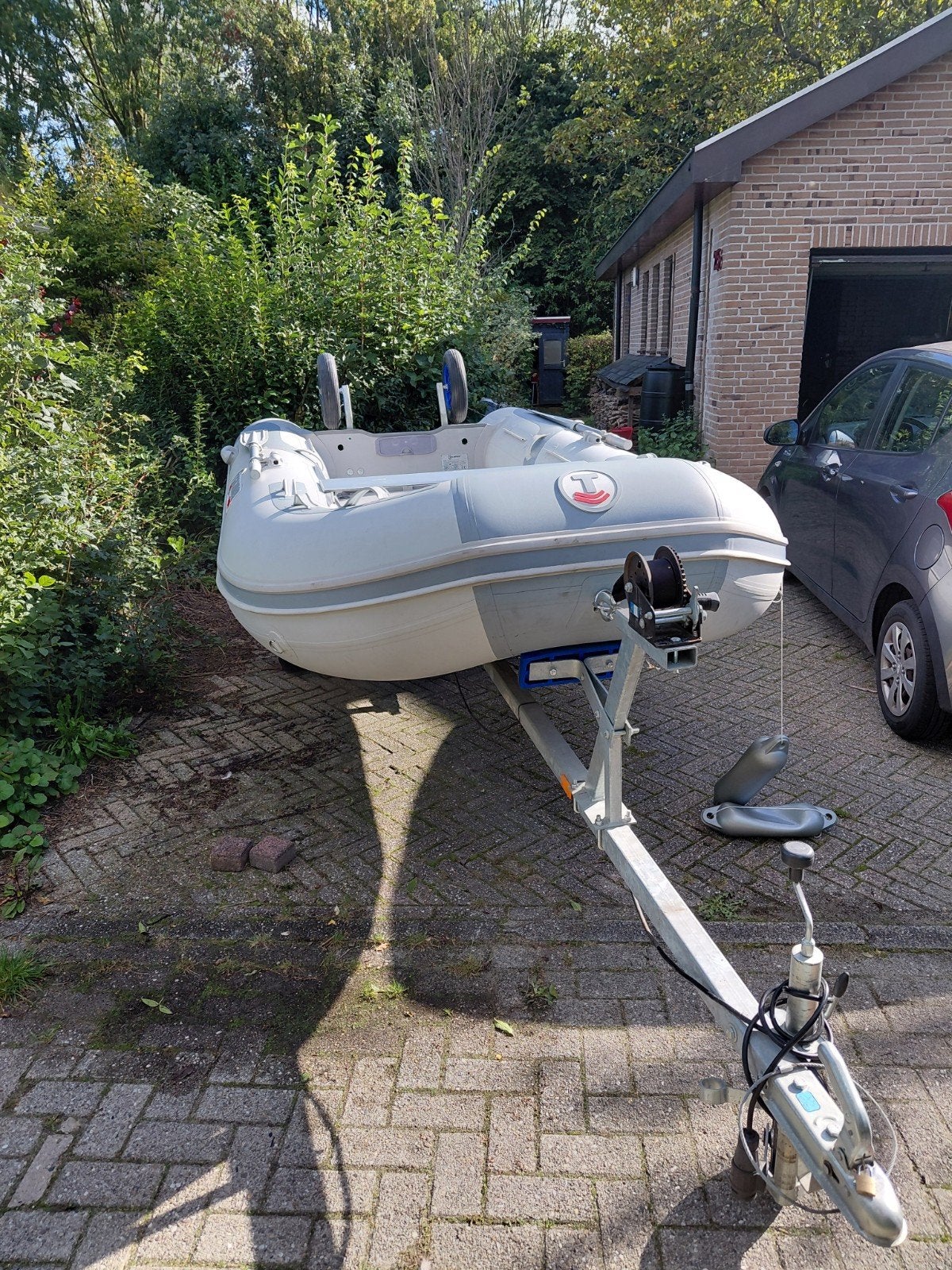 Talamex Highline HLA350 rubberboot met trailer, Ophalen of Verzenden, Zo goed als nieuw