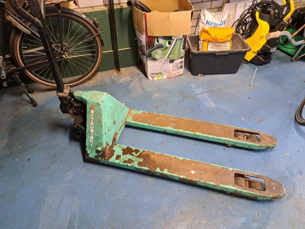Pompwagen loop of sloop, Ophalen, Gebruikt