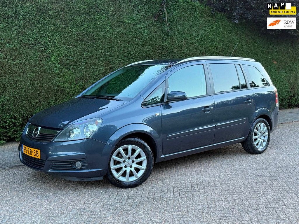 Opel Zafira 1.8 Temptation /CRUISE/AIRCO IJSKOUD/7PERSOONS/G, Auto's, Opel, Gebruikt, 4 cilinders, Origineel Nederlands, Startonderbreker