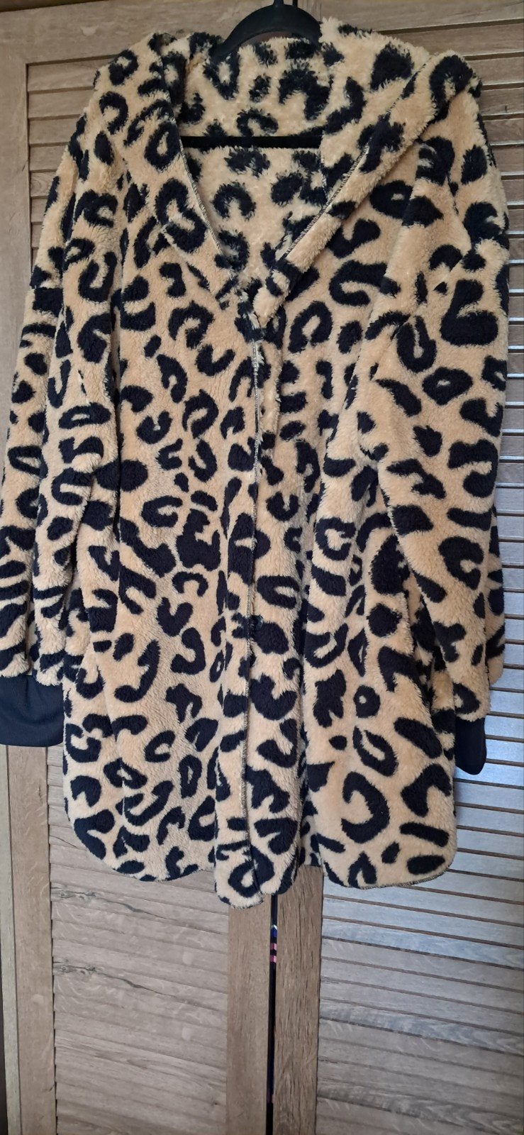 Panterjas/vest.niet gevoerd.Maat 54/56, Kleding | Dames, Grote Maten, Verzenden, Zo goed als nieuw, Trui of Vest