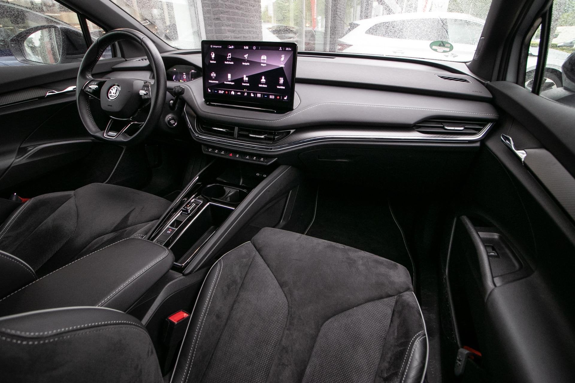 SKODA Enyaq iV 60 Sportline - SOH 90% | Trekhaak Wegklapb. |, Auto's, Skoda, 34 min, 402 km, Gebruikt, Automatische klimaatregeling