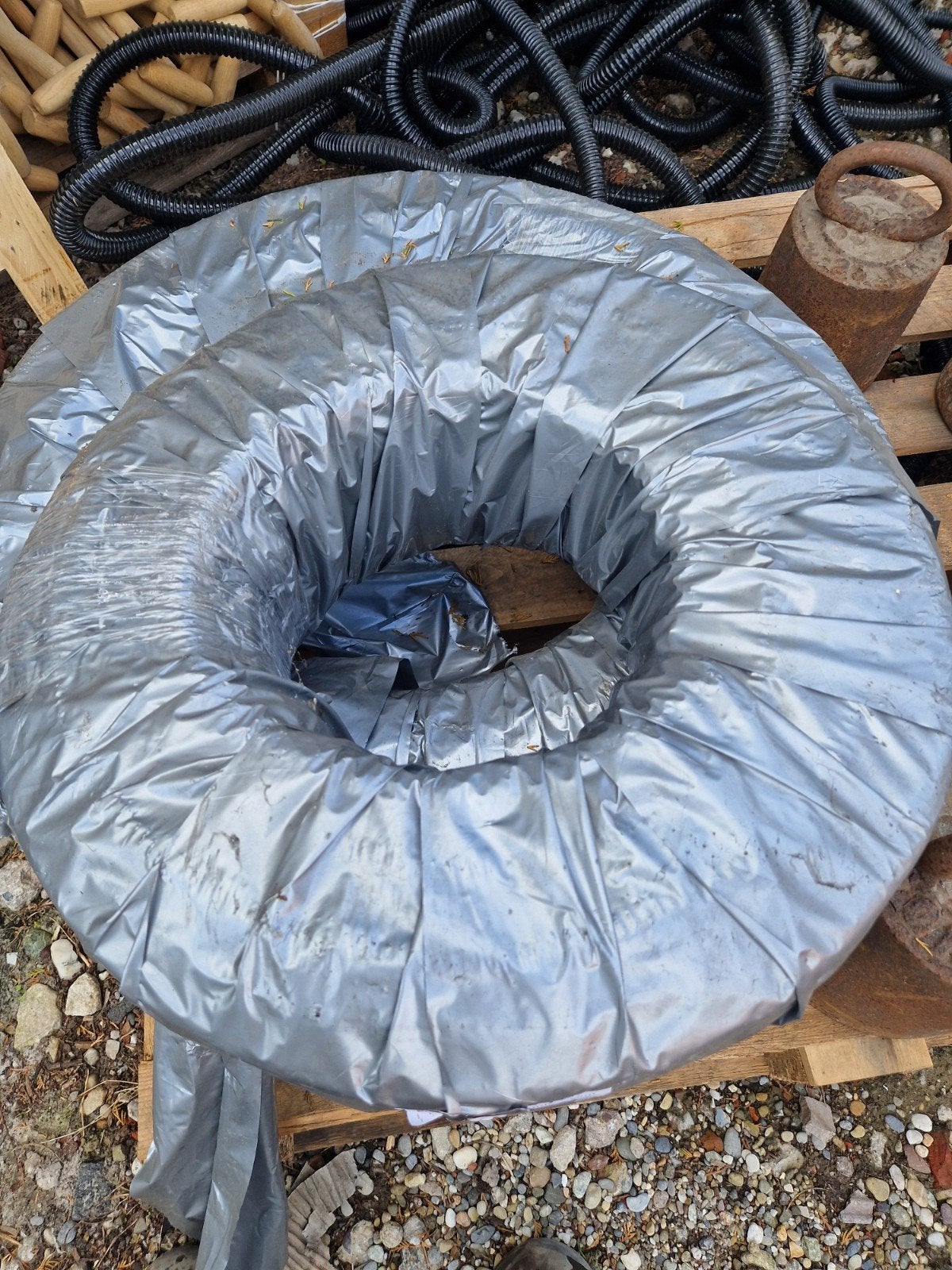 Nieuwe vijverslang 19mm, 50m lang, AP Datec, Ophalen, Afvoer, Pvc, Minder dan 20 mm