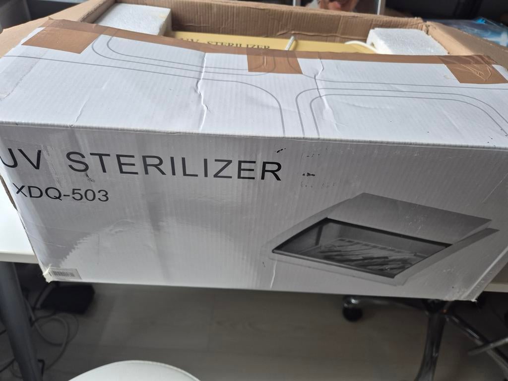 UV Sterilisator XDQ-503 - Nieuw in doos Ideaal voor Pedicure, Witgoed en Apparatuur, Ophalen of Verzenden, Nieuw