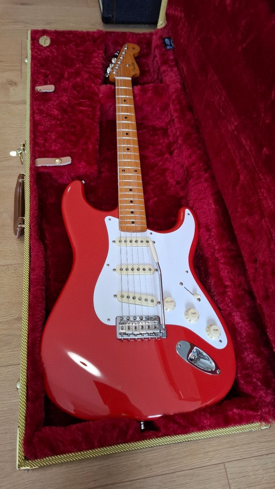 Fender Classic 50's Series, Ophalen, Zo goed als nieuw, Solid body, Fender