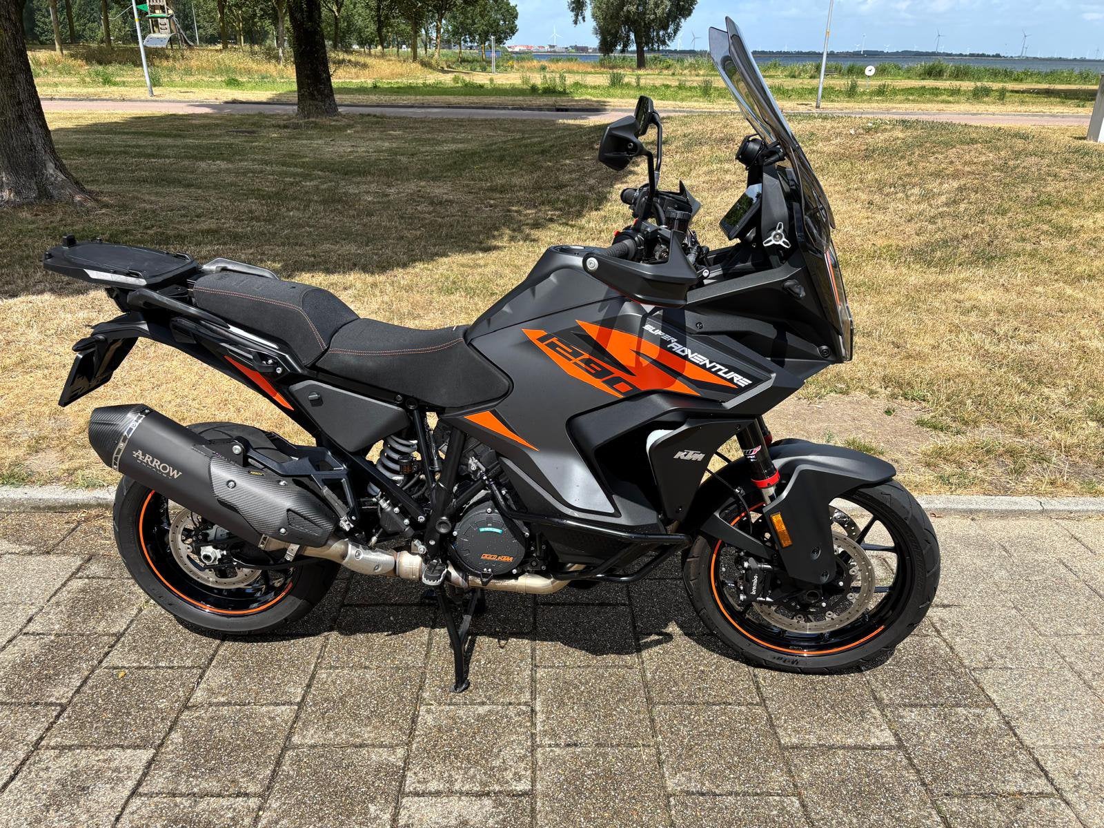 KTM 1290 Super Adventure S, 5.888 km, 07-2022, zgan!, Motoren, 2 cilinders, Handvatverwarming, Occasion, Motorrijbewijs A