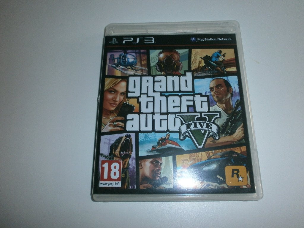 Playstation 3: Grand Theft Auto 5, Spelcomputers en Games, Avontuur en Actie, Gebruikt, Vanaf 18 jaar, 1 speler