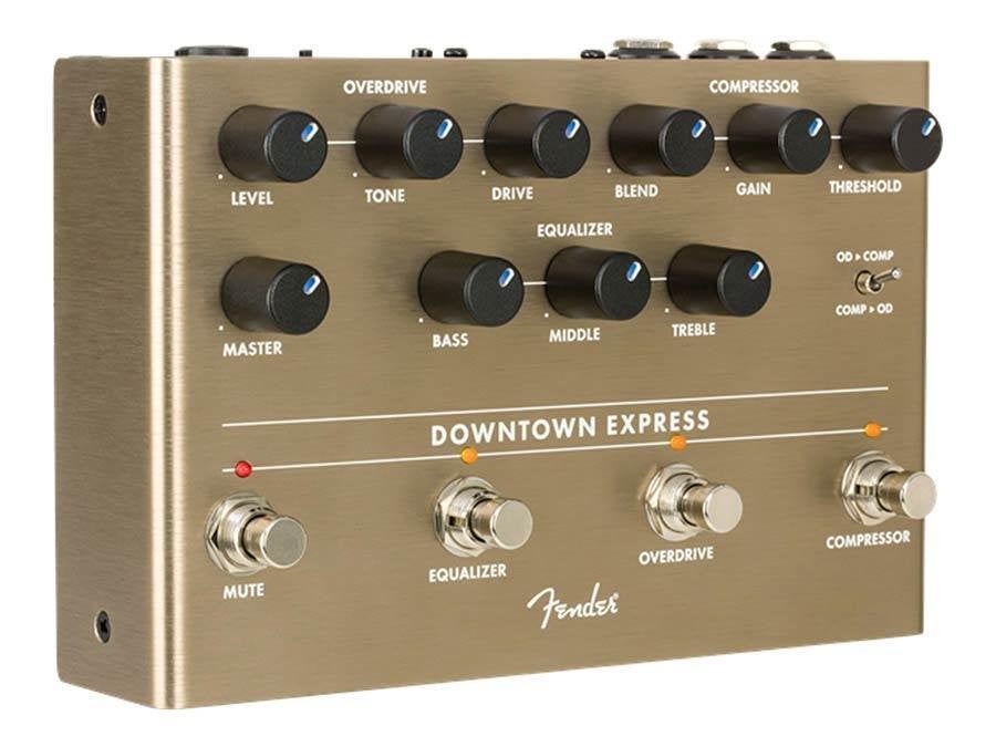 Fender Downtown Express Bass Multi Effect stompbox, ., Nieuw, Ophalen of Verzenden, Compressor