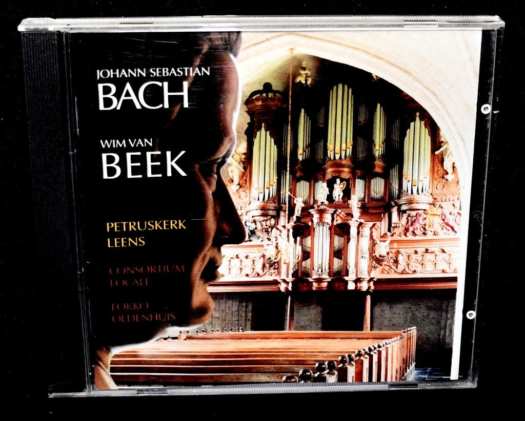 J.S. Bach - Wim van Beek - Petruskerk Leens - Consortium Loc, Cd's en Dvd's, Ophalen of Verzenden, Classicisme, Zo goed als nieuw