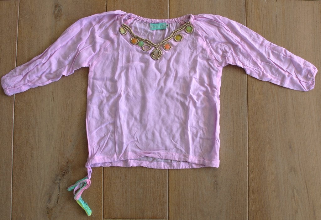 Boho blouse van Hot Lava 110/116, Gebruikt, Meisje, Overhemd of Blouse, Hot Lava