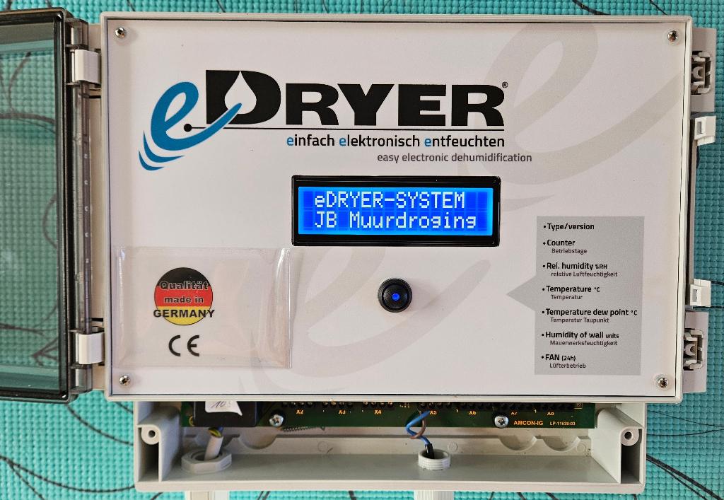 eDryer muur ontvochtiger (elektro osmose systeem), Ophalen of Verzenden, Zo goed als nieuw