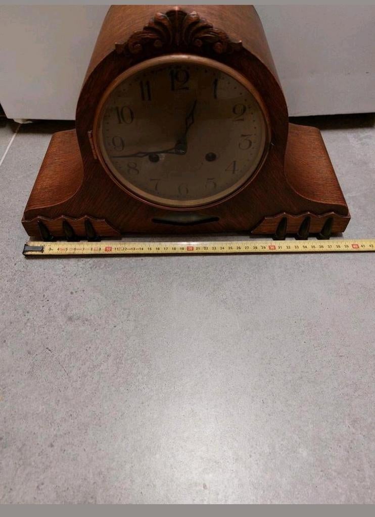 kiezle pendule klok 1920 ? art deco  Jugendstil, Antiek en Kunst, Antiek | Klokken, Ophalen of Verzenden