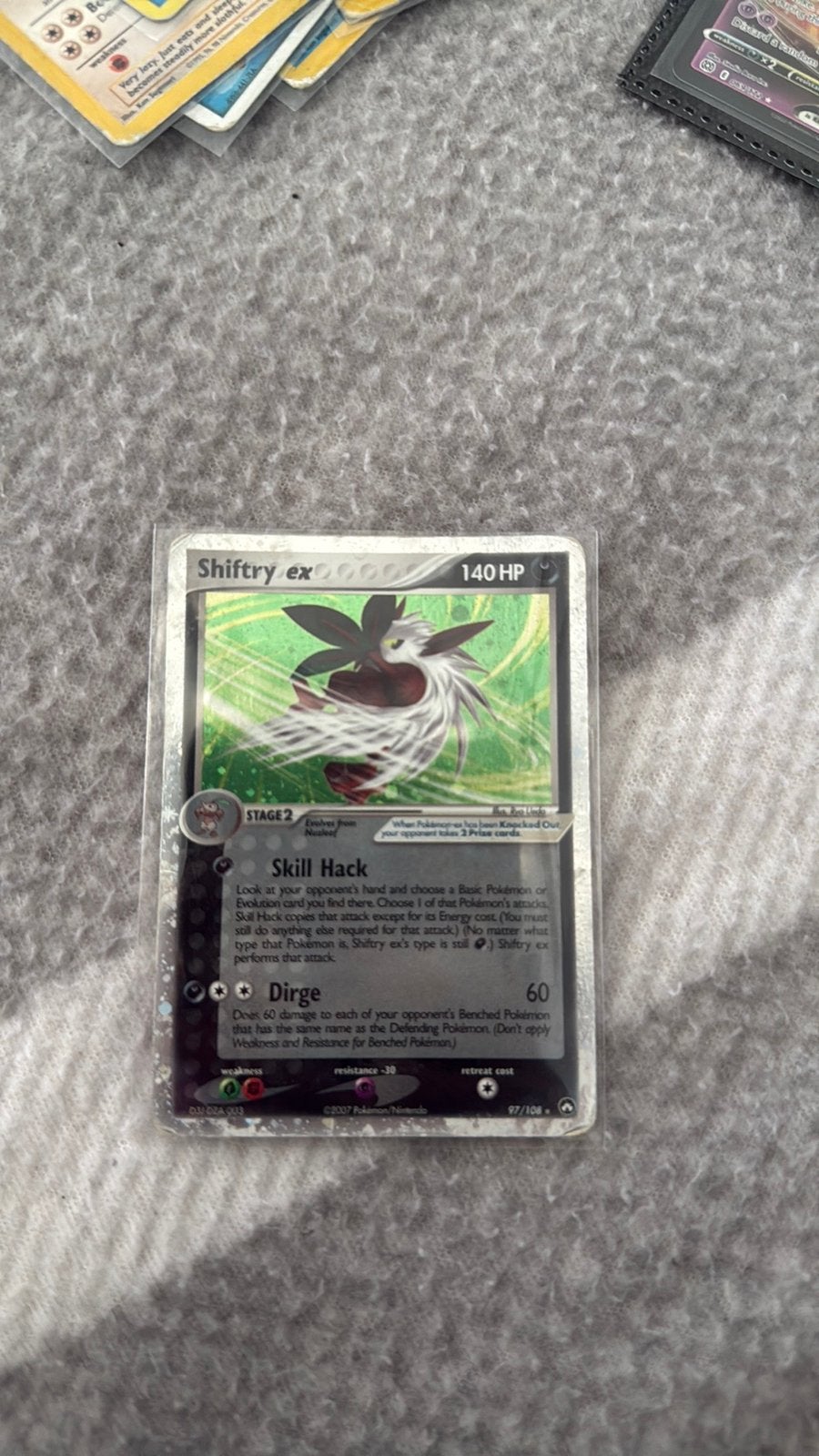 Shiftry EX Power Keepers 97/108, Ophalen of Verzenden, Zo goed als nieuw