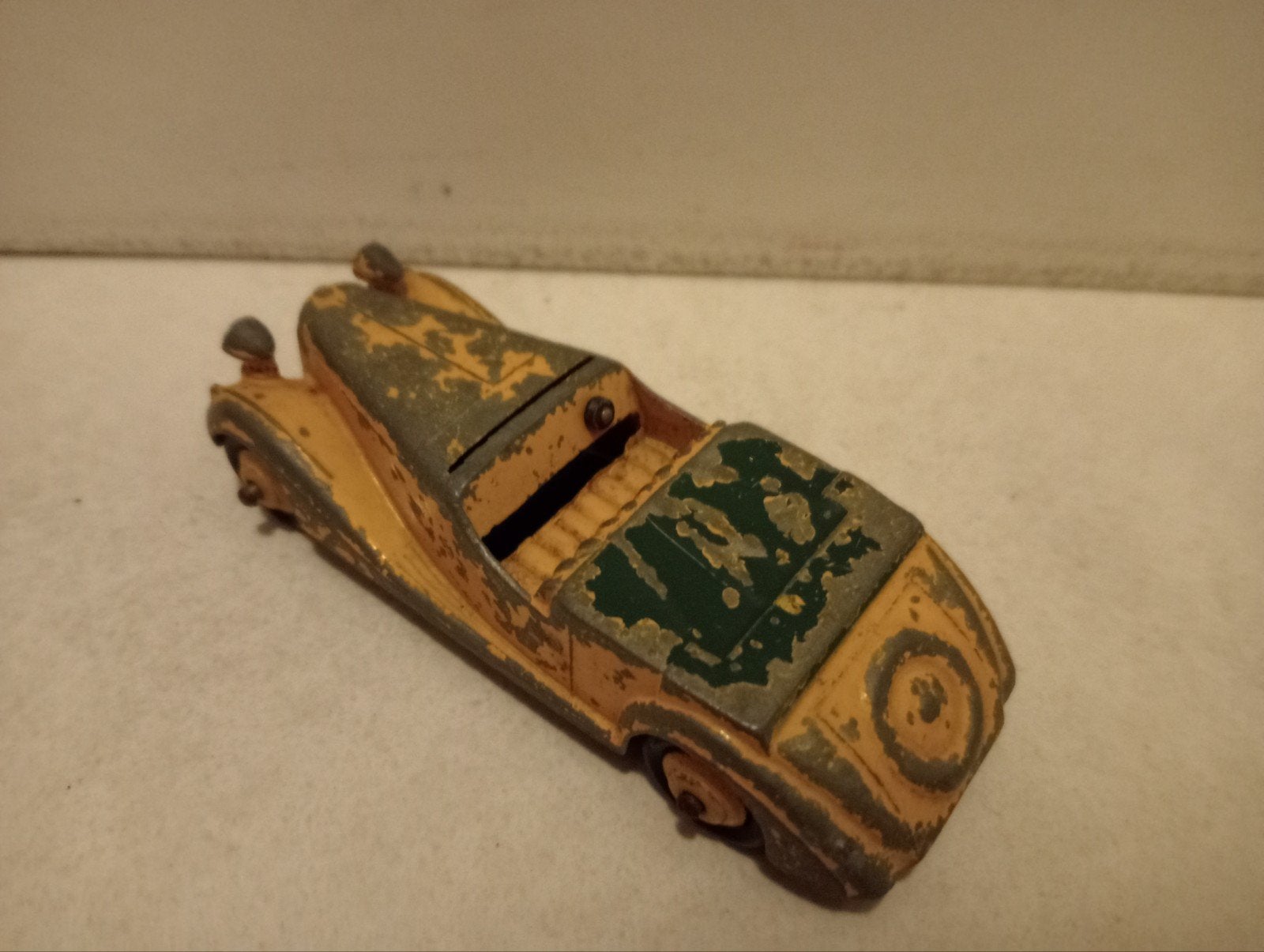 Sunbeam Talbot Dinky toys 38B, Ophalen of Verzenden, Gebruikt, Auto, Dinky Toys