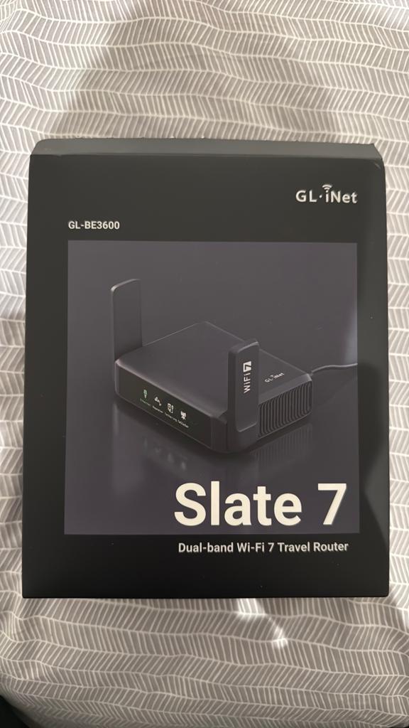 TE KOOP : GL.iNet Slate 7 (GL-BE3600), Computers en Software, Routers en Modems, Zo goed als nieuw, Router, Ophalen of Verzenden