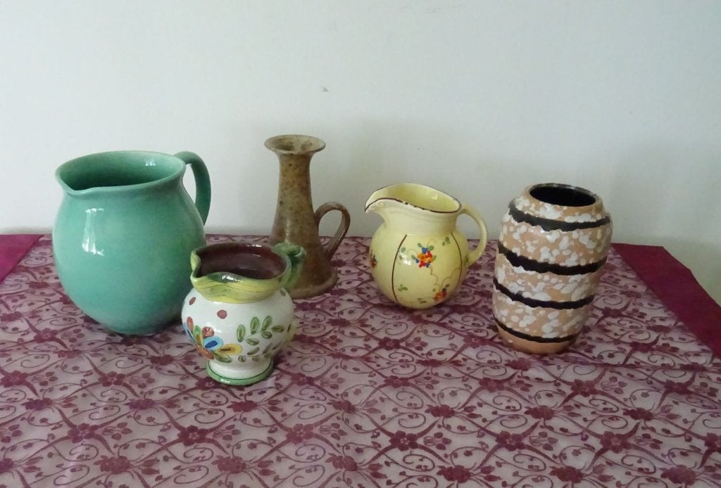 Oude vazen en kannetjes., Antiek en Kunst, Ophalen