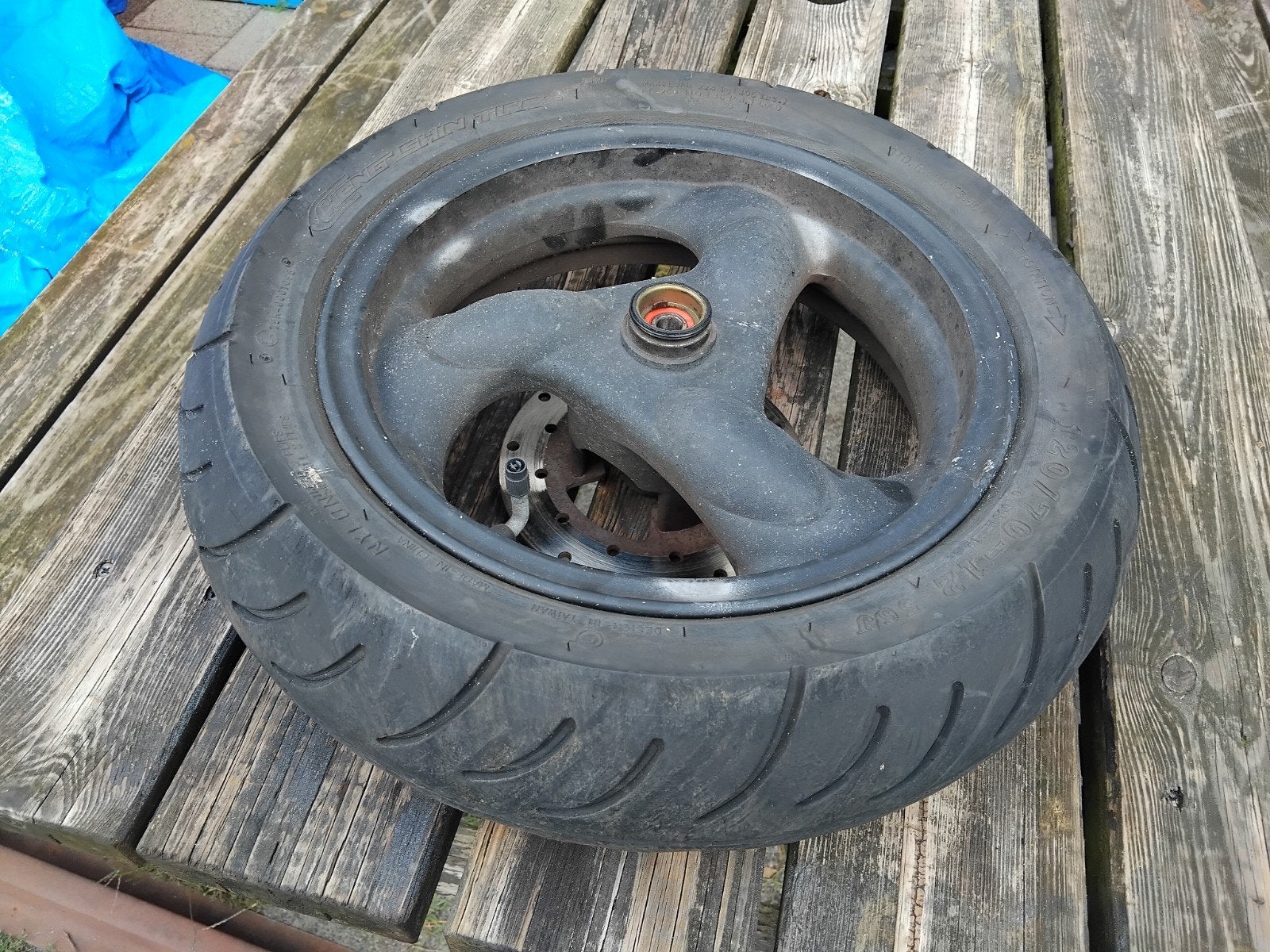 kymco agility 50 12 inch voorwiel, Ophalen of Verzenden, Gebruikt, Overige typen, Kymco
