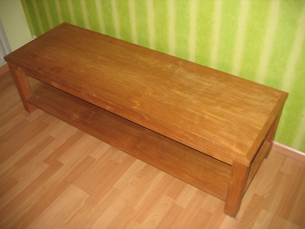 Sidetable / TV meubel, Ophalen, Gebruikt, Modern teak, 150 tot 200 cm