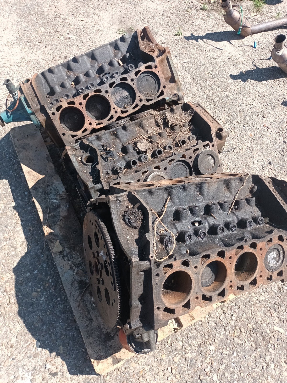 partij gm v8 motorblokken en cilinderkoppen, Ophalen, Chevrolet