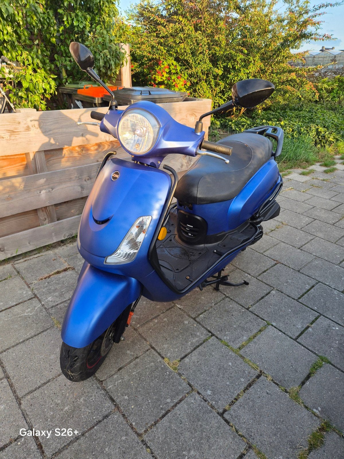 sym fiddle 2 (45 km) bromscooter 2019, Ophalen, Maximaal 45 km/u, 49 cc, Zo goed als nieuw