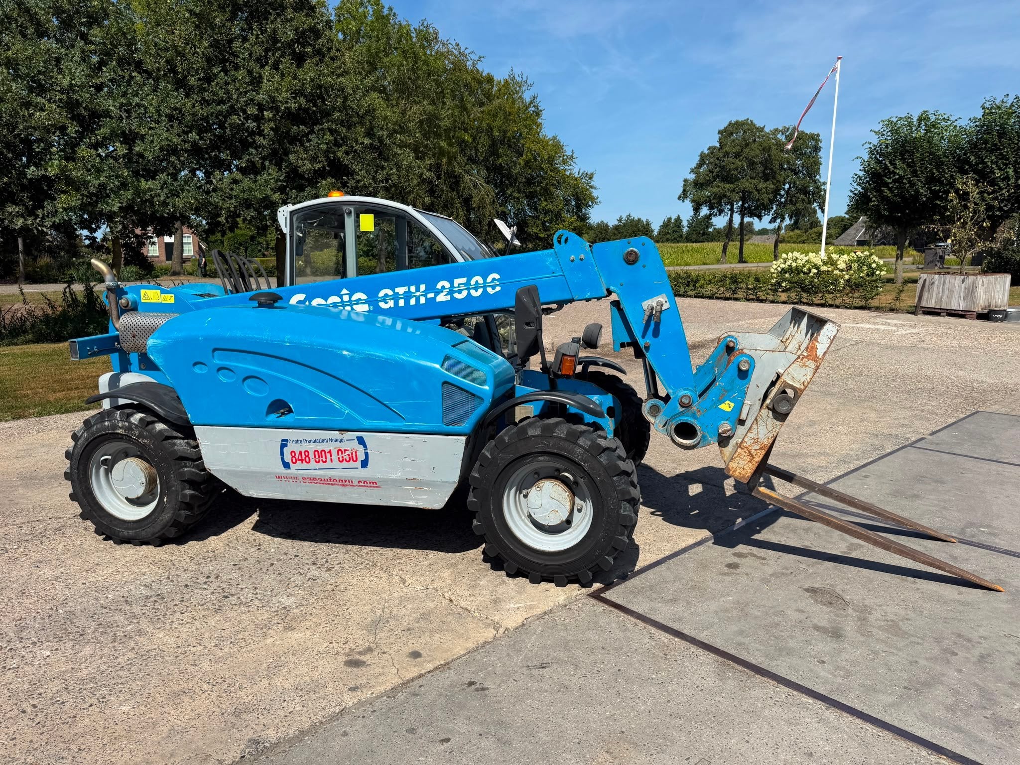 Genie GTH2506 GTH 2506 2500 KG 6 meter Vereiker Mini Vereike, Verreiker
