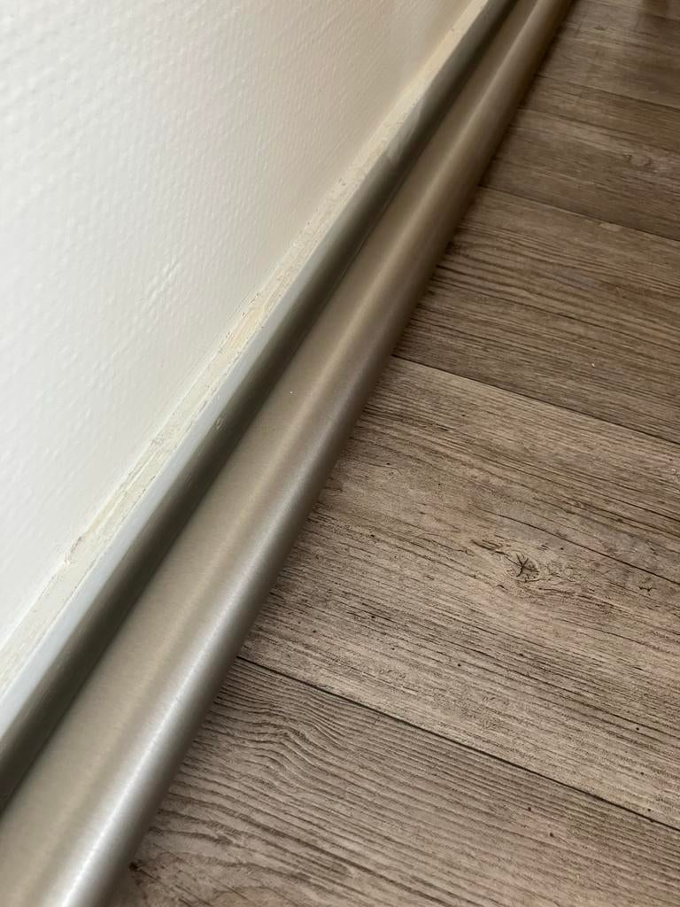 Trapleunig rond rvs-look, Ophalen, Overige materialen, Overige typen, Zo goed als nieuw