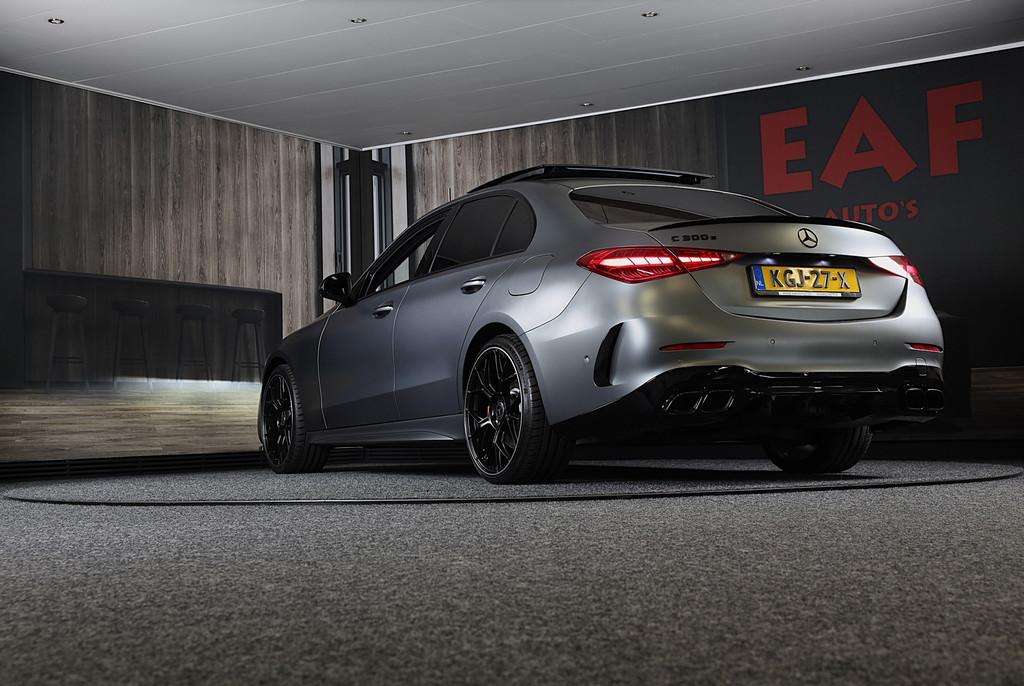 Mercedes-Benz C-klasse 300 e AMG 63 Look / Massage / Burmest, Auto's, Automaat, Achterwielaandrijving, 4 cilinders, 167 km/l