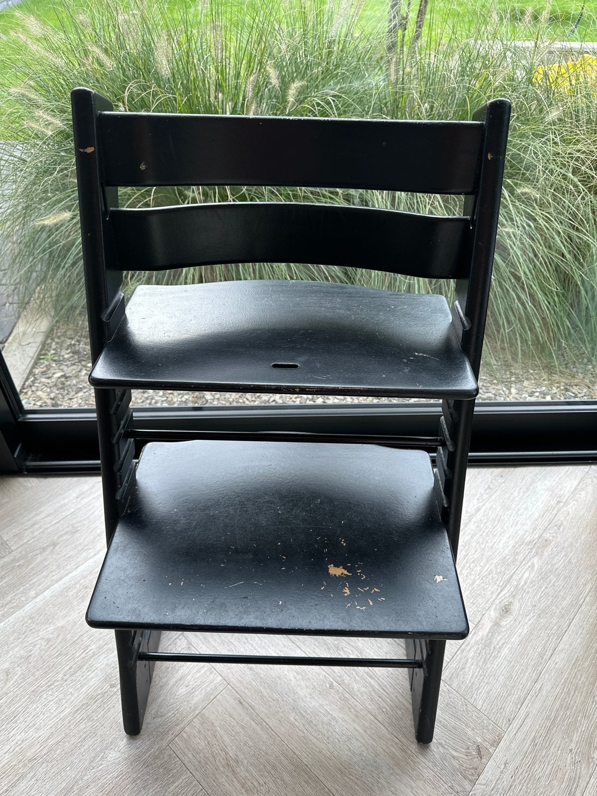 Stokke Tripp Trapp meegroeistoel - Zwart, Ophalen, Gebruikt, Meegroeistoel