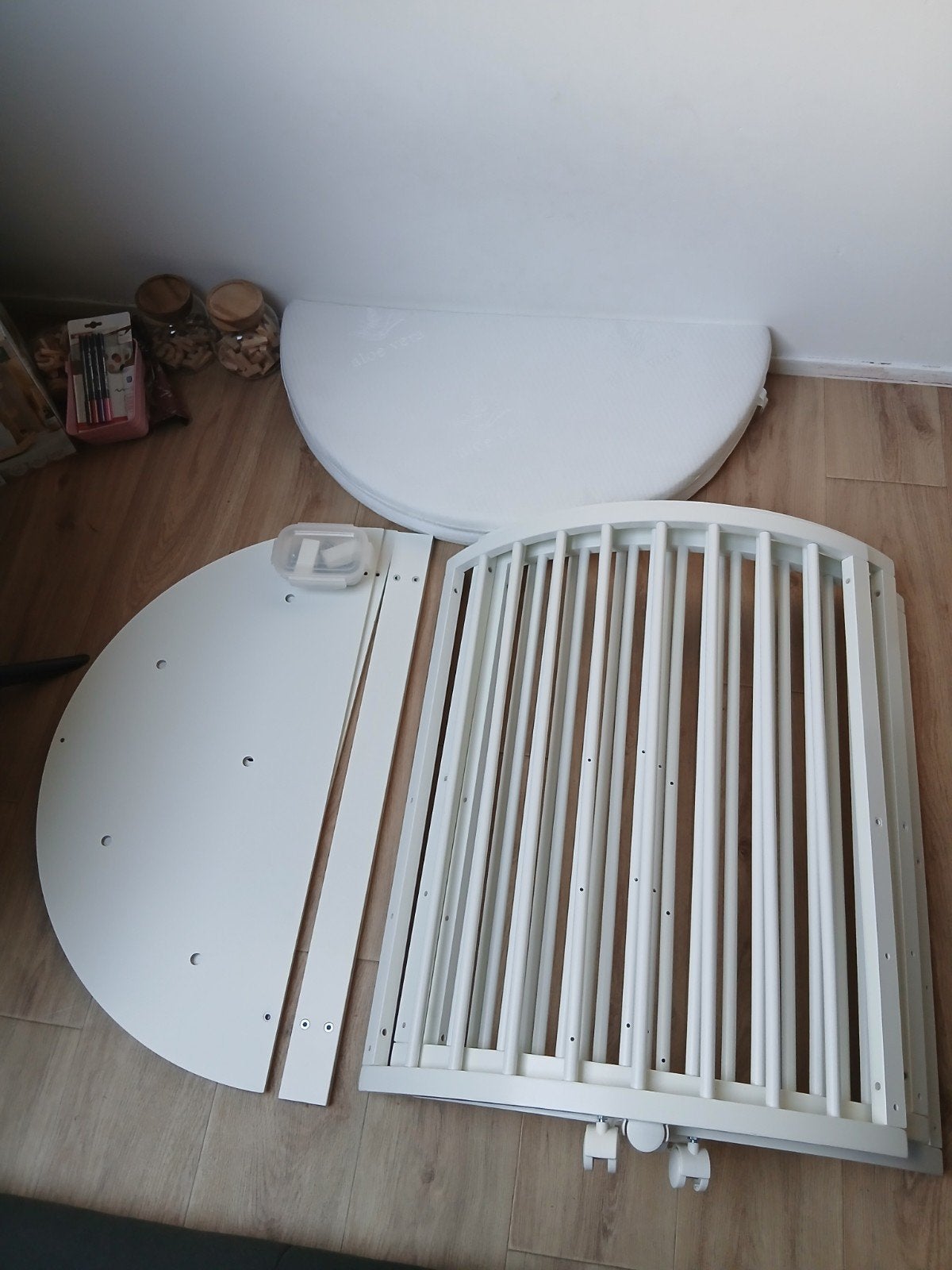 Buxibo Babybox - Zo goed als nieuw, Ophalen of Verzenden, Zo goed als nieuw, Rond, Wieltjes