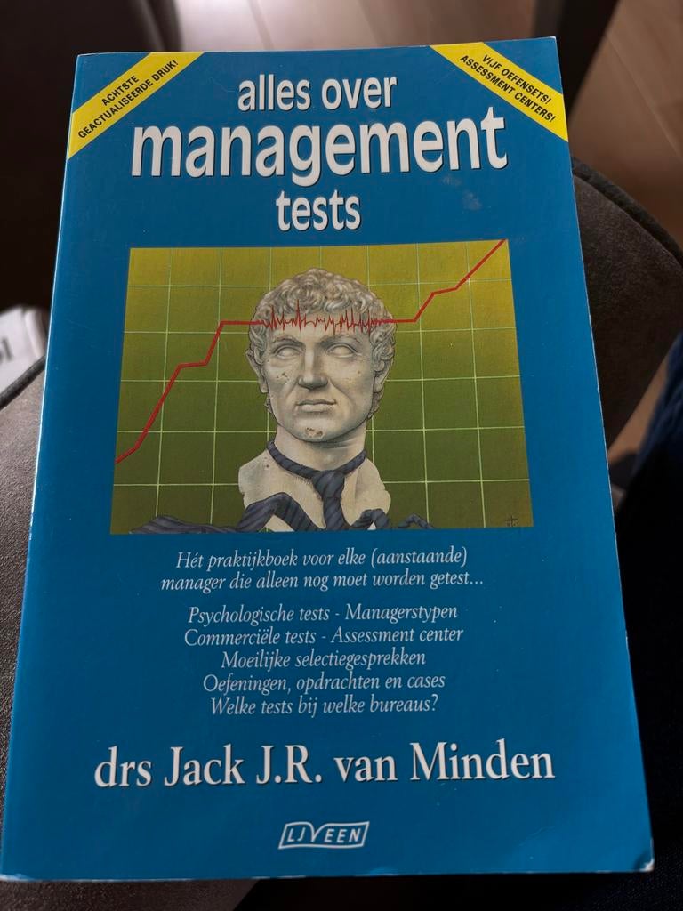 Alles over management tests - drs Jack J.R. van Minden, Boeken, Ophalen of Verzenden, Gelezen, Management