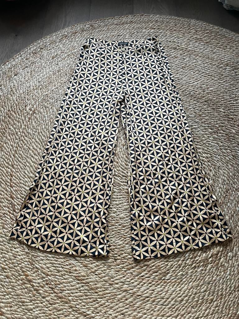 Surkana Flower of Life broek. Maat M, Kleding | Dames, Broeken en Pantalons, Nieuw, Maat 38/40 (M), Bruin, Lang, Ophalen of Verzenden