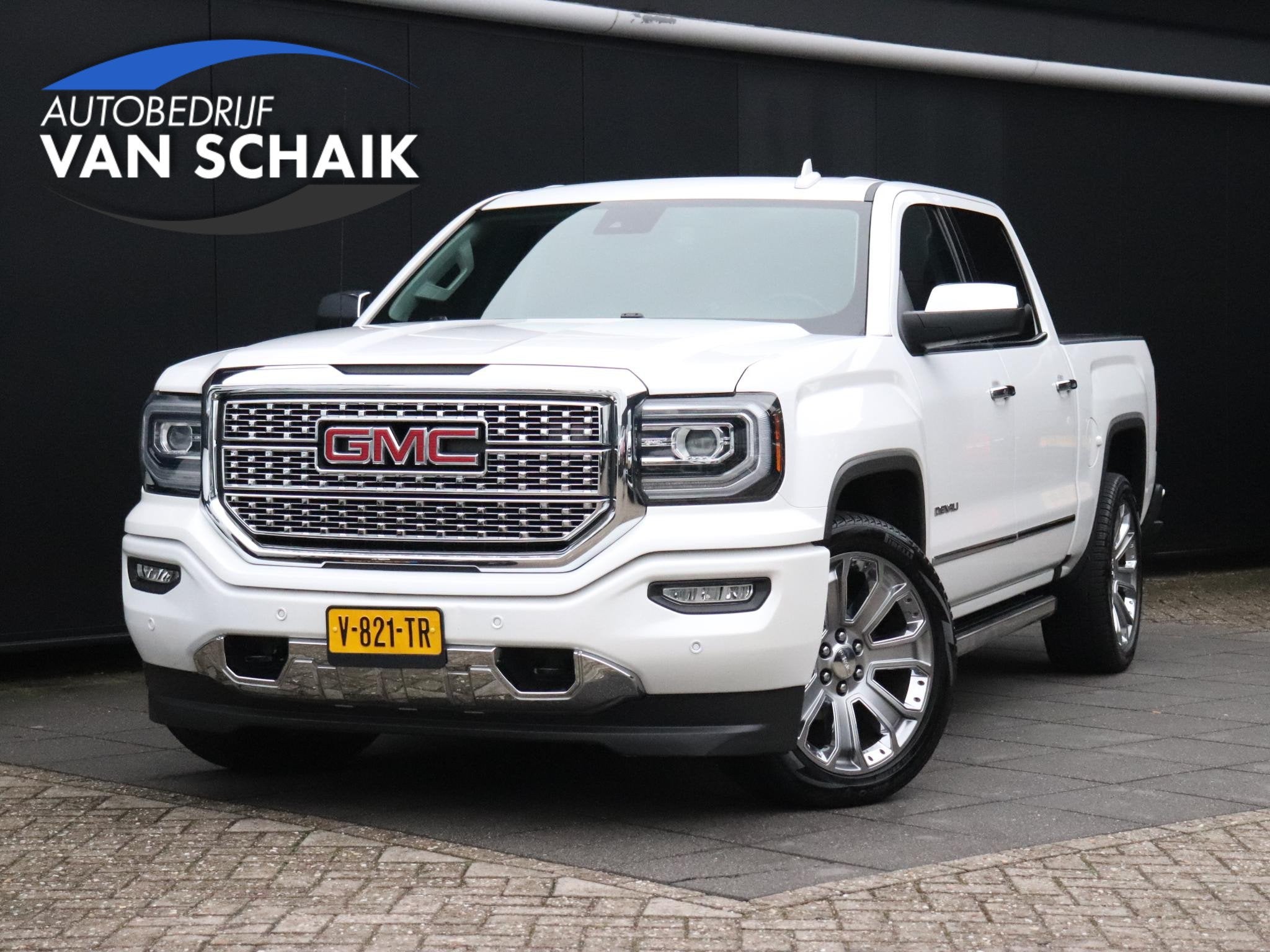 GMC SIERRA DENALI 6.2 L V8 | LEDER | MEMORY | BOSE | TREKHAA, Auto's, Automaat, Stof, Gebruikt, 426 pk
