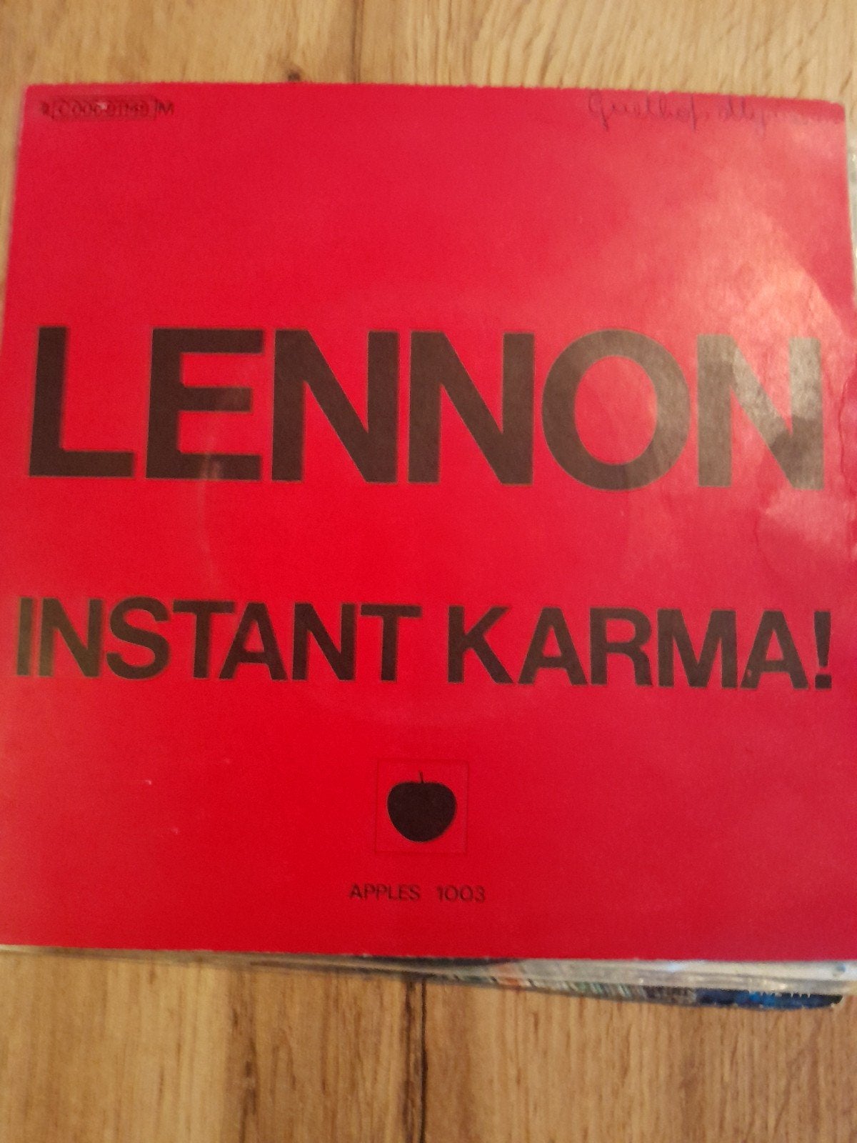 Lennon 7 inch instant karma, Ophalen of Verzenden, Zo goed als nieuw, Pop