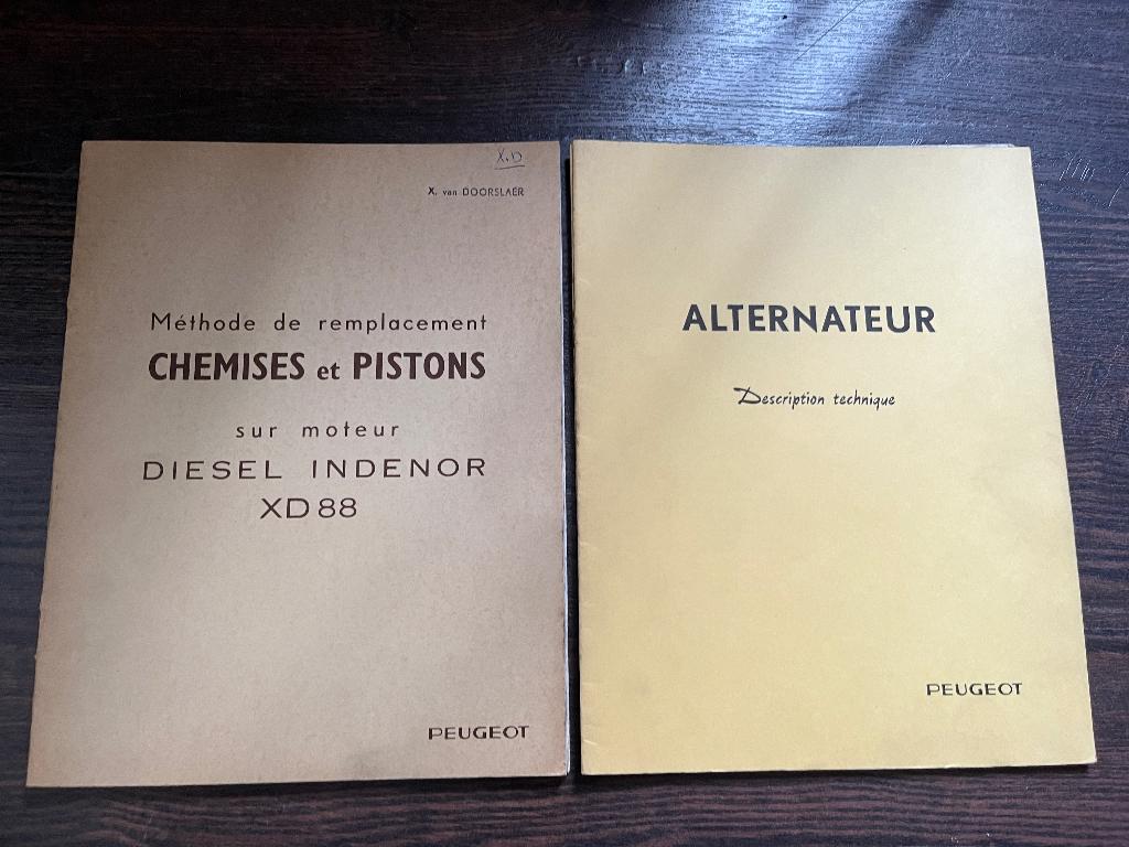 Technische dealerdocumentatie Peugeot 404, Auto diversen, Ophalen of Verzenden