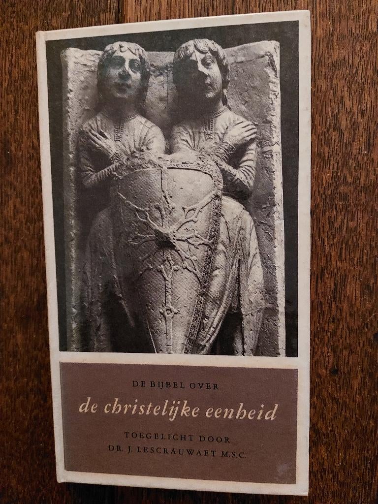 de bijbel 1- over DE CHRISTELIJKE EENHEID +2- in zijn wereld, Ophalen of Verzenden, Zo goed als nieuw, Christendom | Katholiek