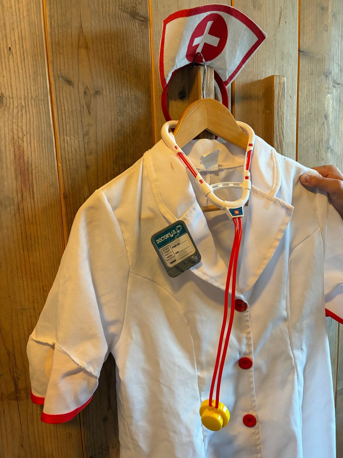Dokters/Zuster verkleedset met accessoires - Maat S, Kinderen en Baby's, Carnavalskleding en Verkleedspullen, Ophalen of Verzenden