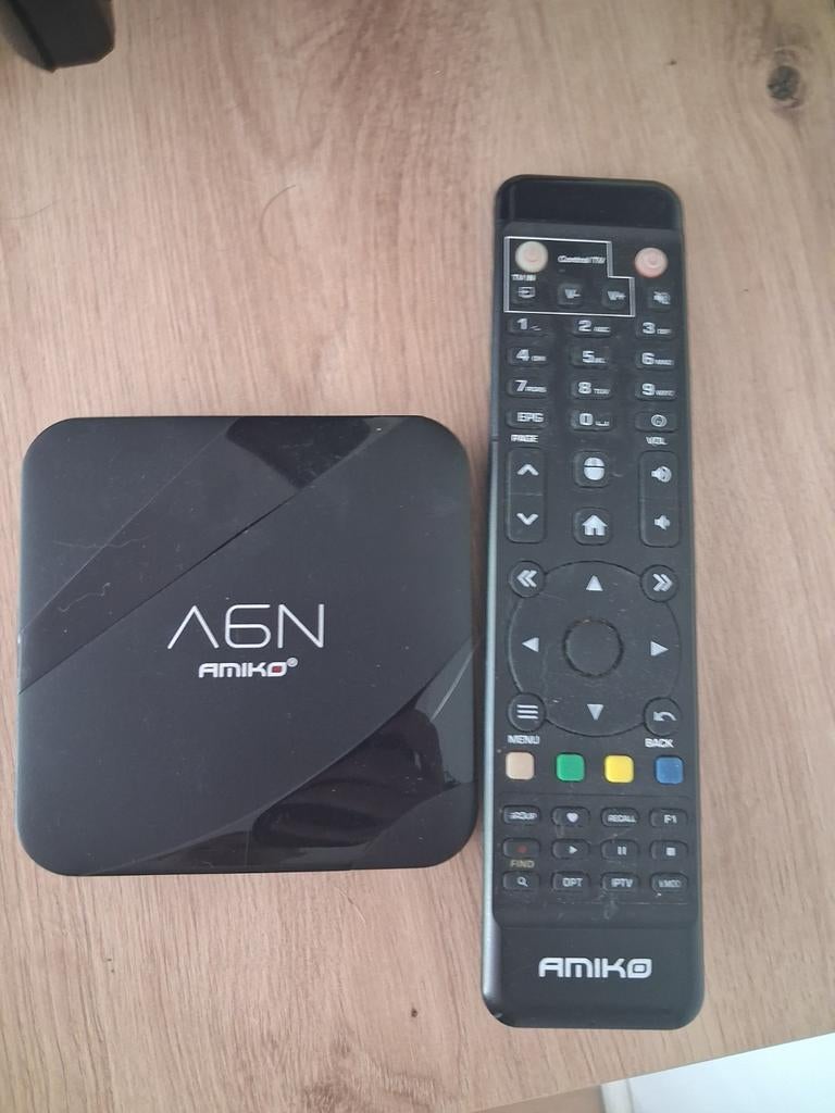 Amiko A6N IPTV Kastje - Zo goed als nieuw, Ophalen of Verzenden, Zo goed als nieuw, Decoder
