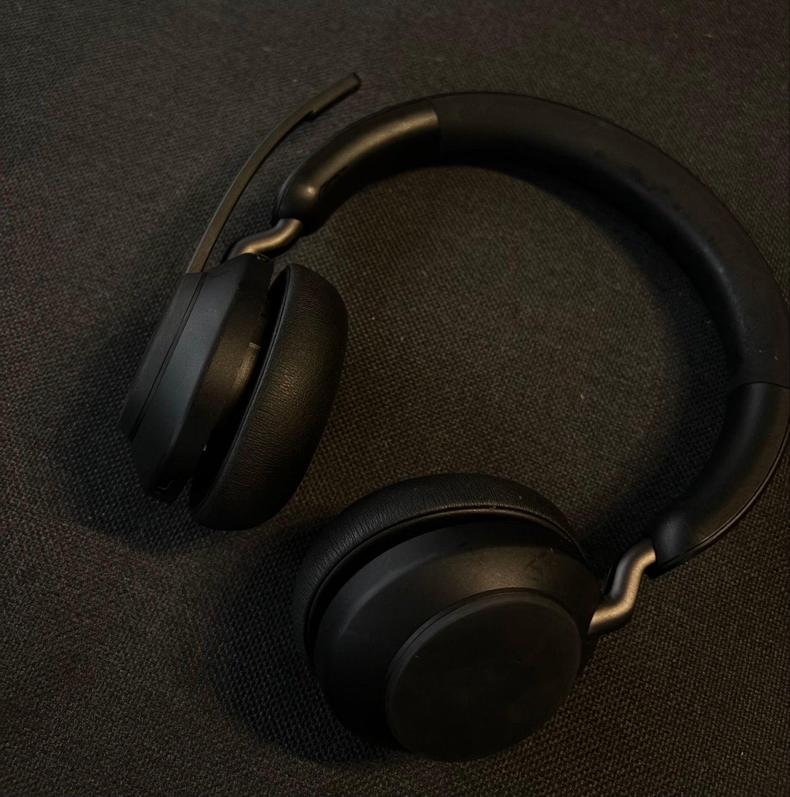 Jabra Evolve2 65 headset USB-C, vandaag nog op te halen, Computers en Software, Ophalen of Verzenden, Mute-functie, Zo goed als nieuw