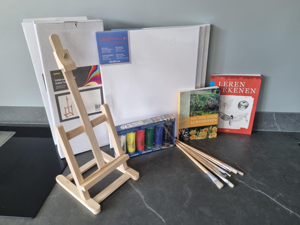 Schildersbenodigdheden Acryl, Hobby en Vrije tijd, Schilderen, Ophalen of Verzenden