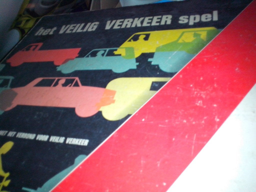 Veilig Verkeer Spel Kijk uit en let op! Smeets & Schippers, Vijf spelers of meer, Ophalen of Verzenden, Zo goed als nieuw, Smeets & Schippers