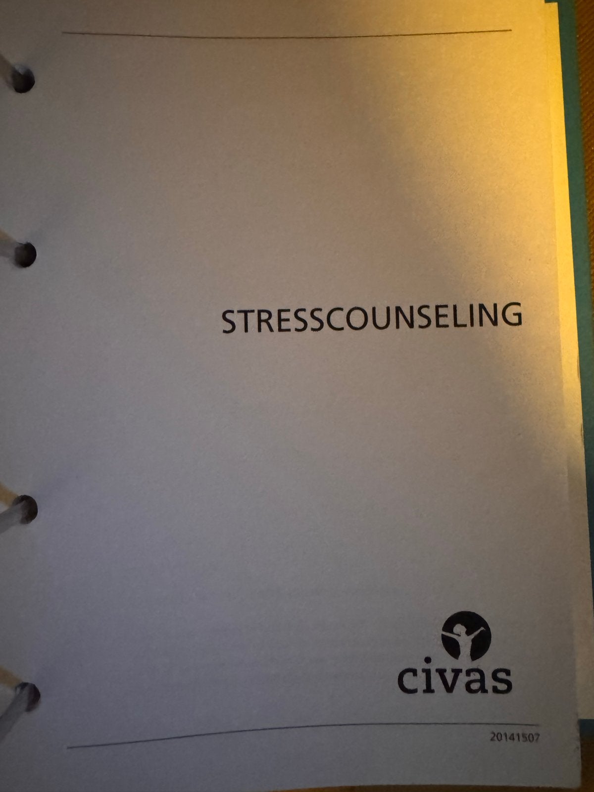 Stresscounseling Opleiding - Civas, Boeken, Ophalen of Verzenden, Gamma, Zo goed als nieuw, HBO