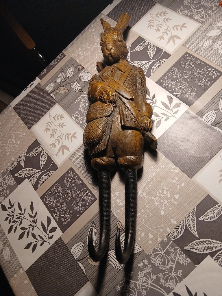 Mooie kapstok, zwartswald, Wandkapstok, Overige materialen, Gebruikt, Verzenden