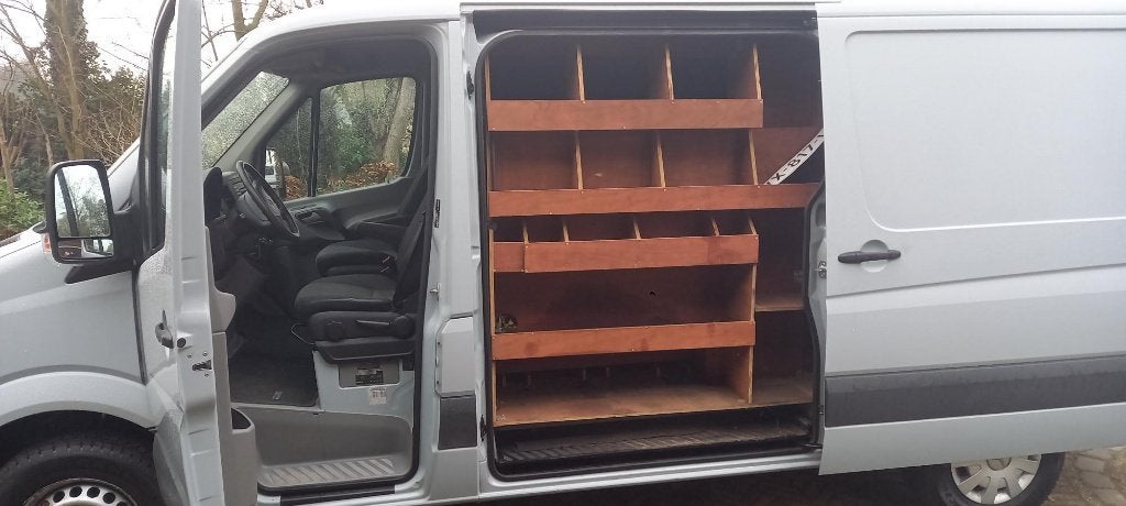 Mercedes-Benz Sprinter 2.2 D 95KW 2011, Auto's, Euro 5, Achterwielaandrijving, Zwart, 4 cilinders
