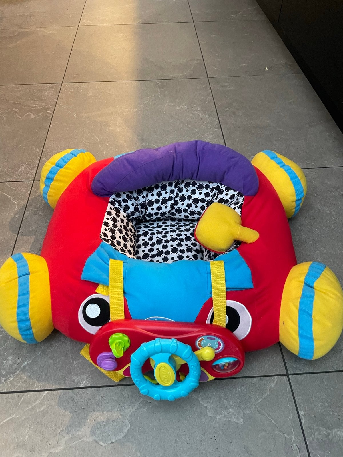 Playgro Grow 'n Play Comfy Car - Muziek en Licht, Ophalen, Zo goed als nieuw, Auto, Met licht