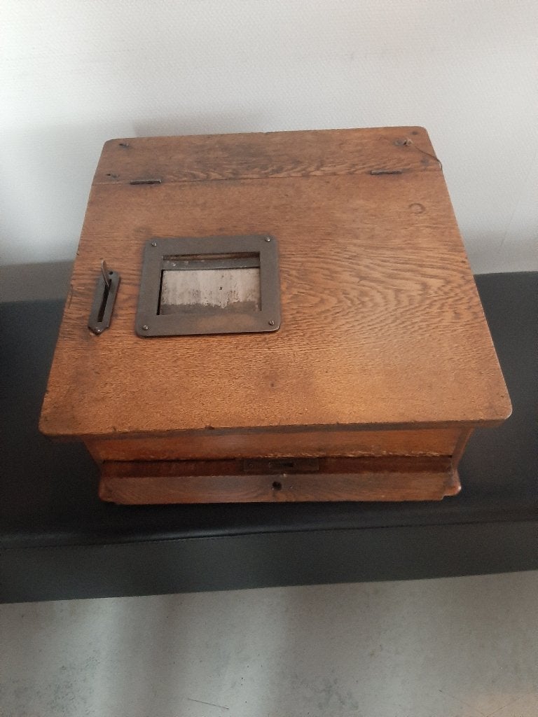Kassa vintage Westfalen, Ophalen
