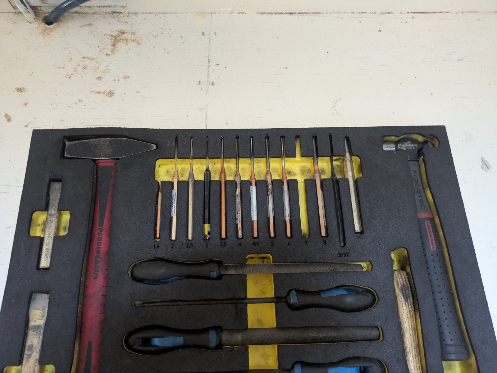 Gedore, Thor, Peddinghaus, Pfero gereedschap set, Ophalen of Verzenden, Gebruikt