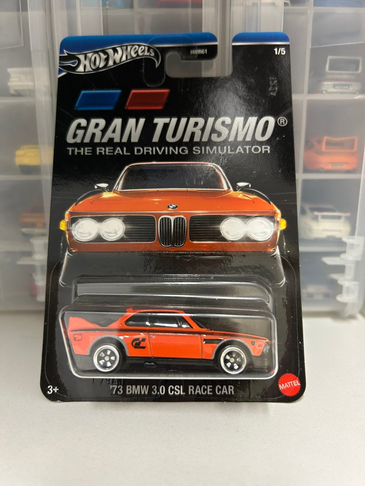 Hot Wheels ‘73 BMW 3.0 CSL, Hotwheels Gran Turismo, Ophalen of Verzenden, Zo goed als nieuw, Auto