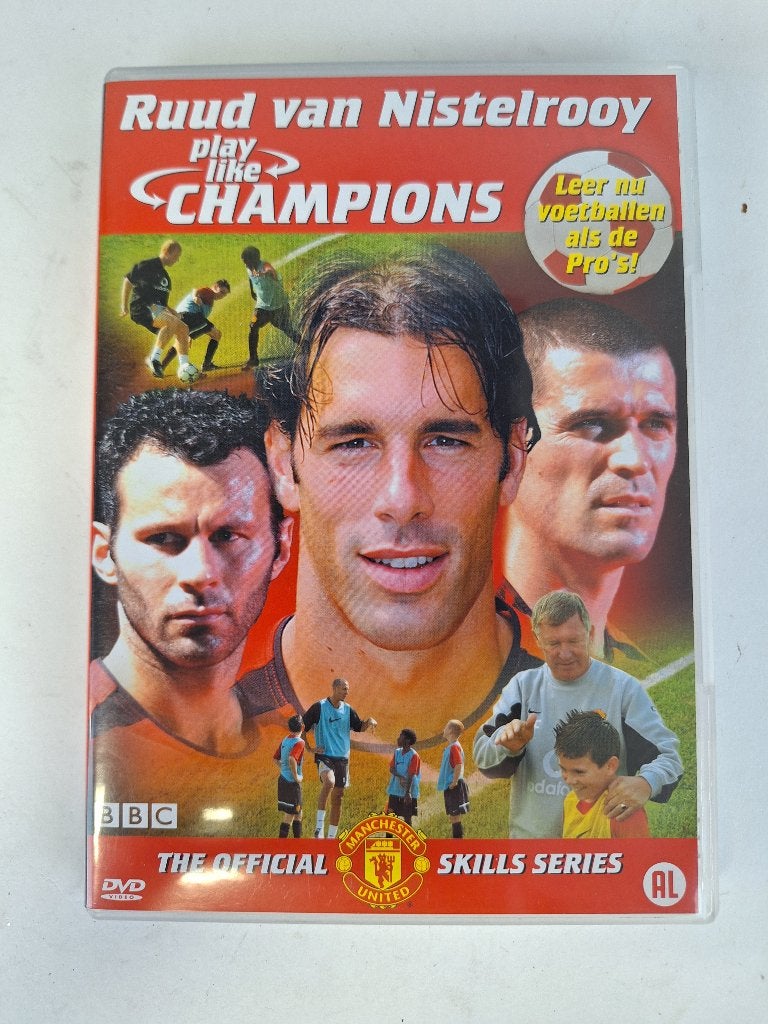 DVD, Ruud van Nistelrooy - Play like champions, voetbaltips, Cursus of Instructie, Alle leeftijden, Voetbal, Ophalen of Verzenden