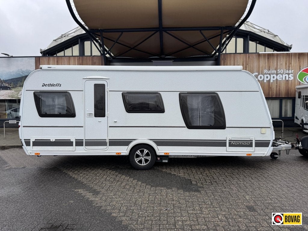 Dethleffs Nomad 530 DR 2021 Mover,Airco,Luifel!!, Caravans en Kamperen, Standaardzit, Schokbreker, Bedrijf, 1250 - 1500 kg