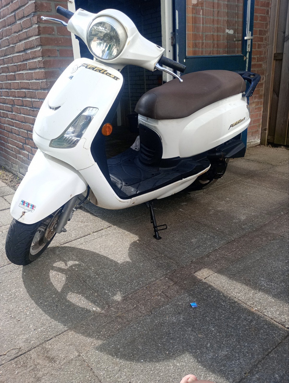 Sym fiddle 2 2009, Ophalen, Gebruikt, Benzine, Fiddle